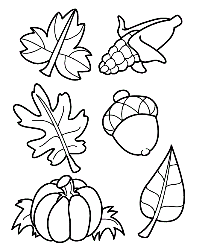 715x832 Fall Season Coloring Pages