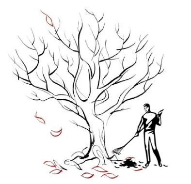 394x380 Fall Season Drawings