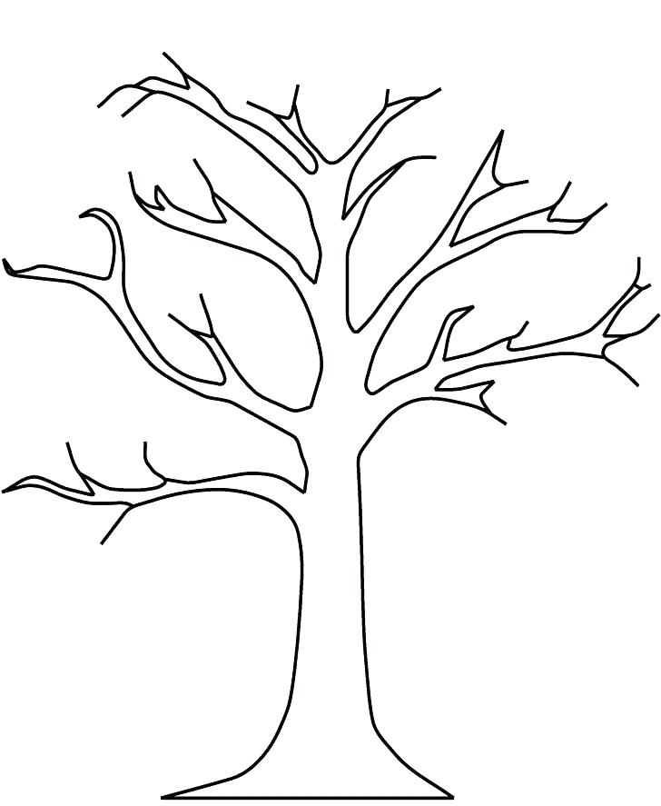 728x887 Coloring Pages Of Trees