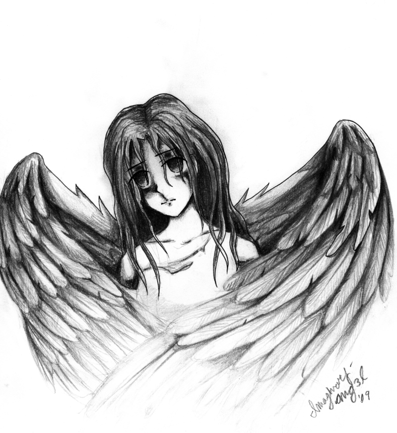 Fallen Angel Drawing at Free for