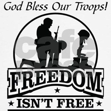 460x460 Fallen Soldier Freedom Isn'T Free God Bless Our Tr By