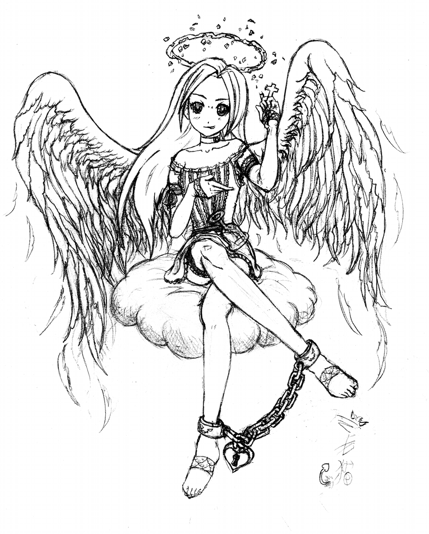 867x1080 Fallen Angel By Barfhappy