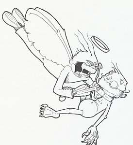 274x300 Falling Angel Drawings Fine Art America