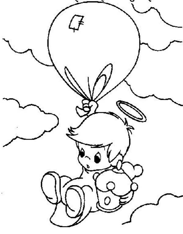 600x765 Download Baby Angel Coloring Pages
