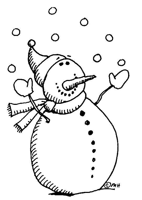 542x763 Falling Snowflake Clipart Black And White