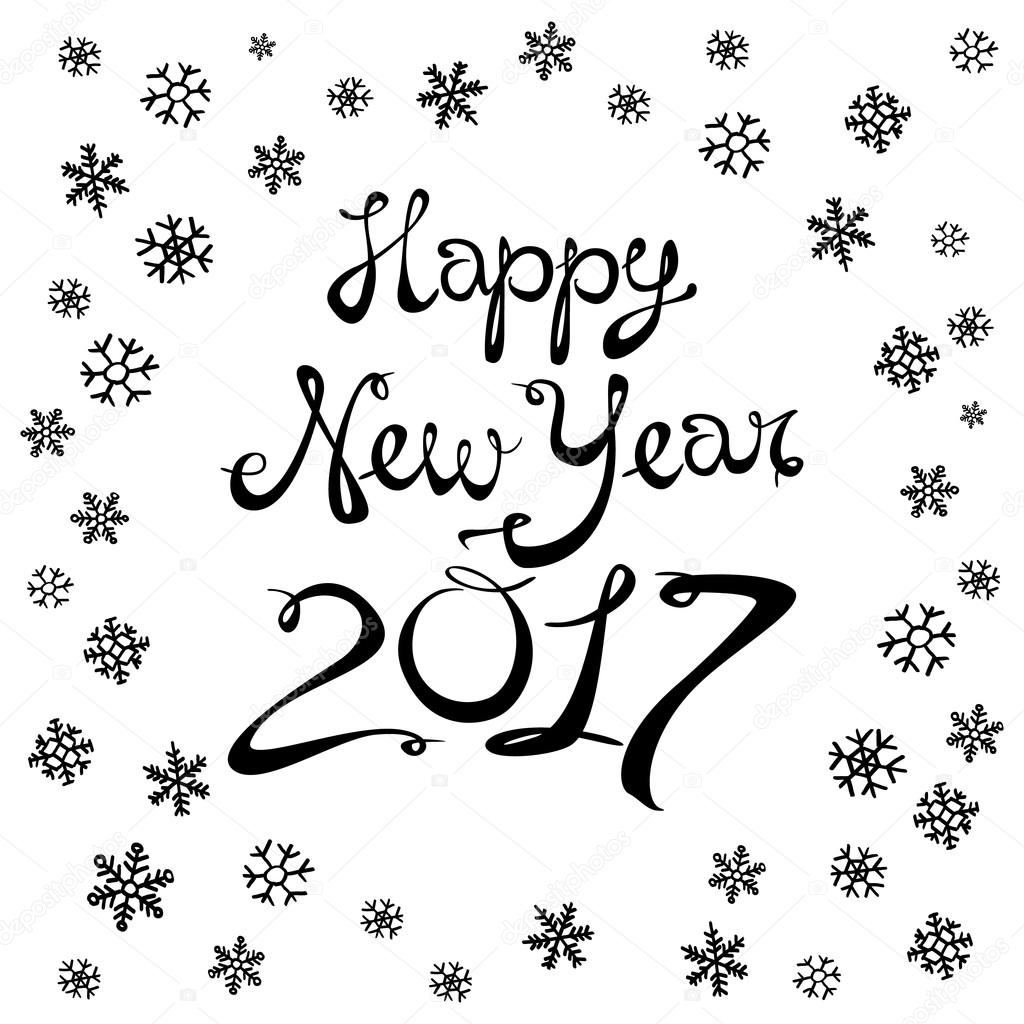 1024x1024 Vector Illustration Christmas And Happy New Year. Blurred