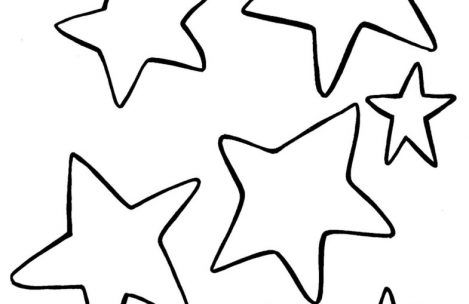 469x304 Printable Shooting Star Coloring Pages For Girls To Humorous Draw
