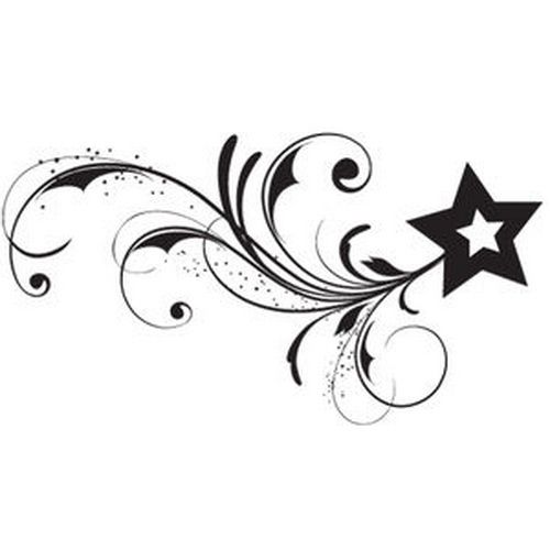 500x500 Tribal Star Tattoos Designs With Meanings