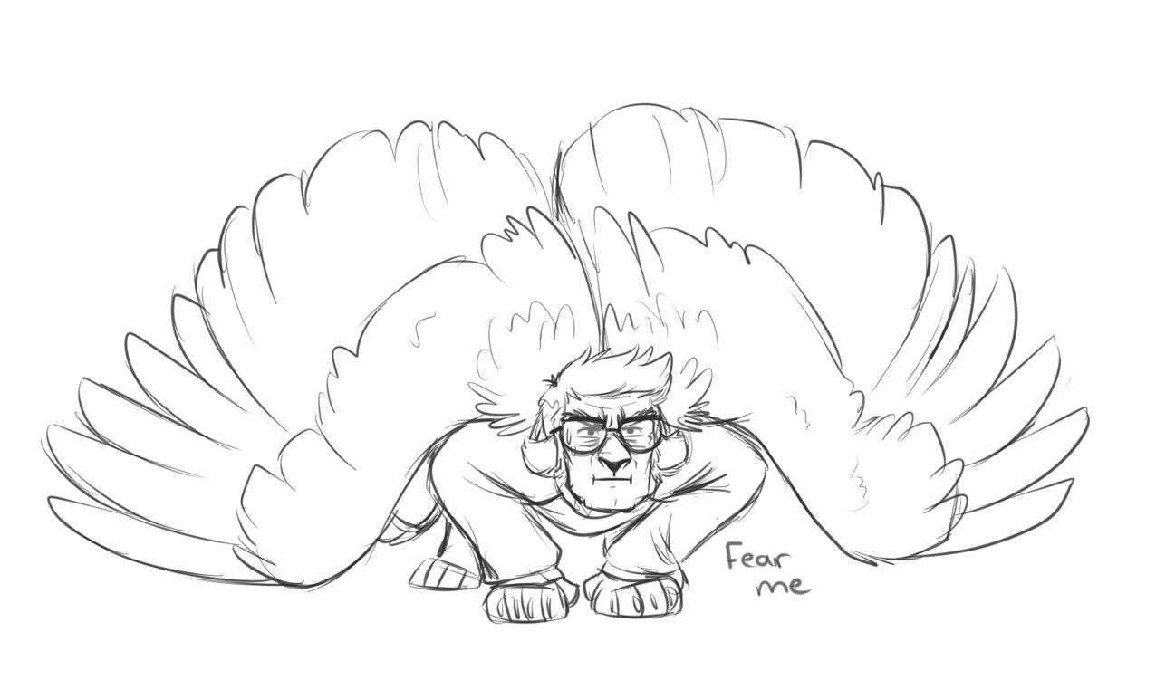 1276x772 Nightrizer Sketch Dump Of Dip And Ford, Plus Their Monster