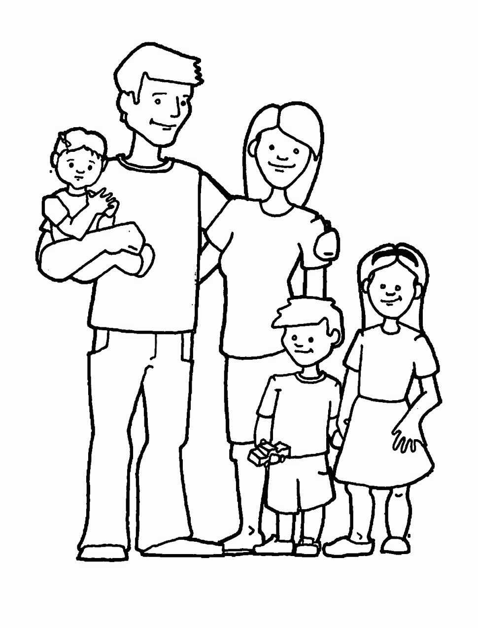 970x1274 Coloring Pages Of Families Coloring Pages Of Families Coloring