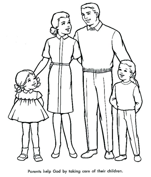 623x729 Coloring Pages Of Families Printable Family Guy On Coloring Pages