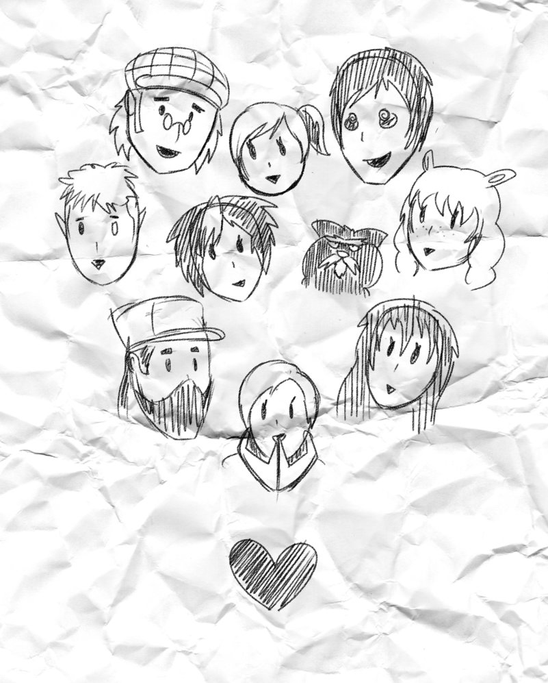 801x997 My Family And Friends By Dav69