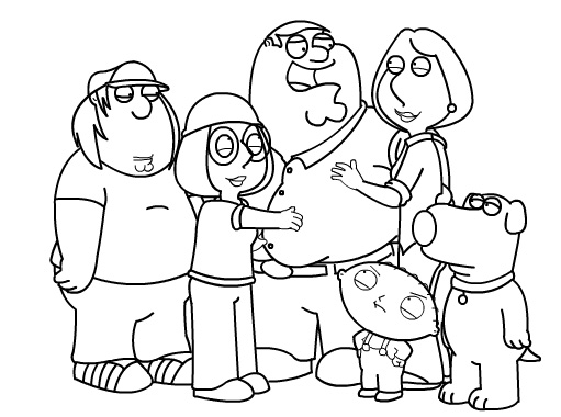 511x380 How To Draw Family Guy Characters Part 2 By Sketchheroes