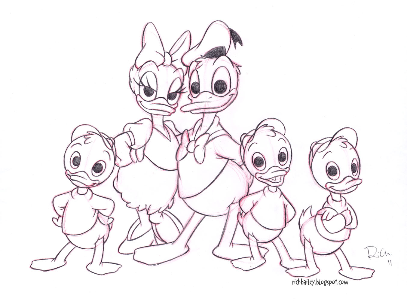 1354x1002 Draw!! Donald Family Pic