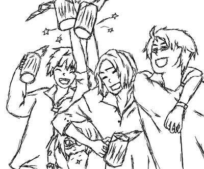 400x332 Face Family Fun (Hetalia)