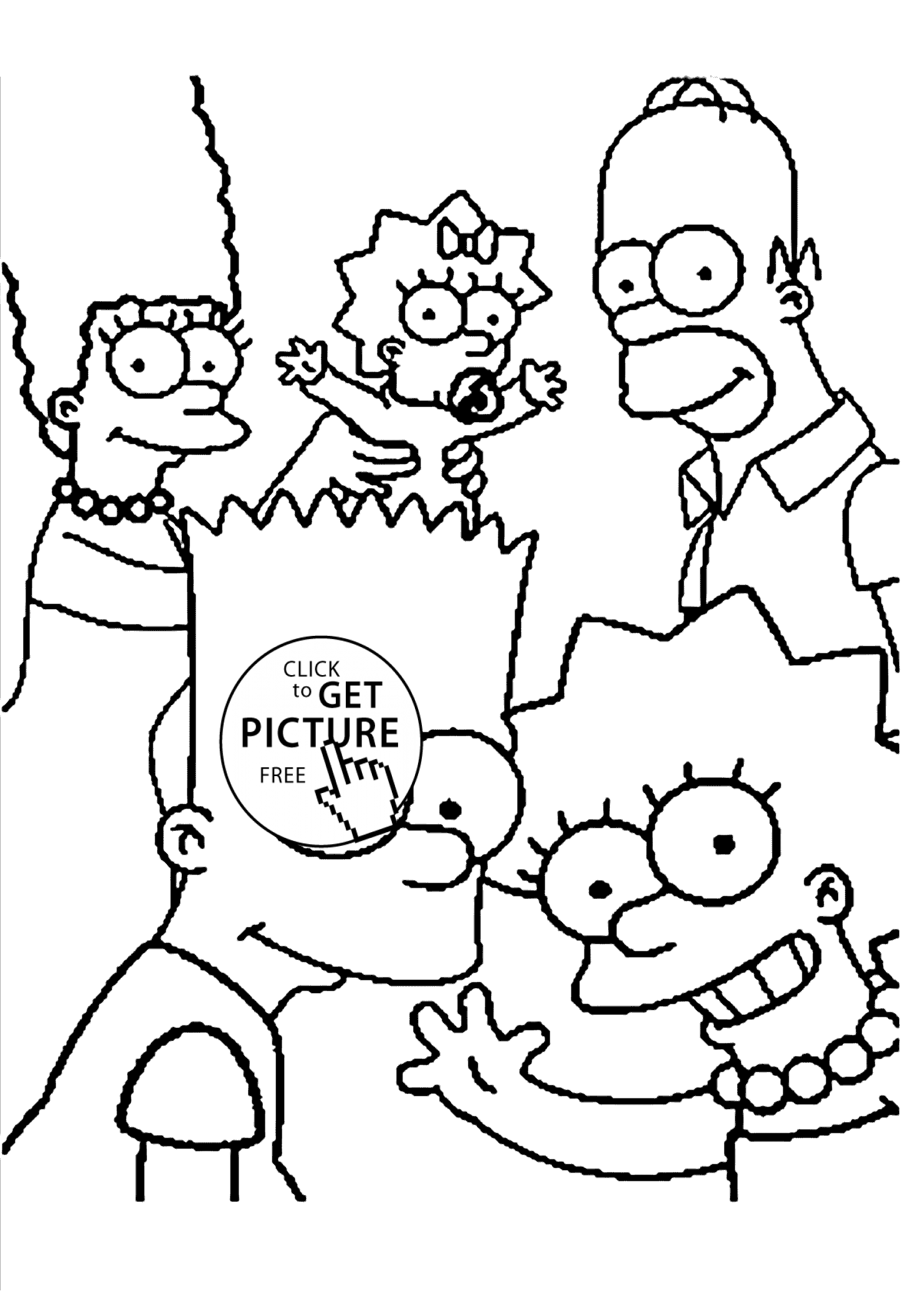 1483x2079 Family Coloring Pages For Kids Printable Free