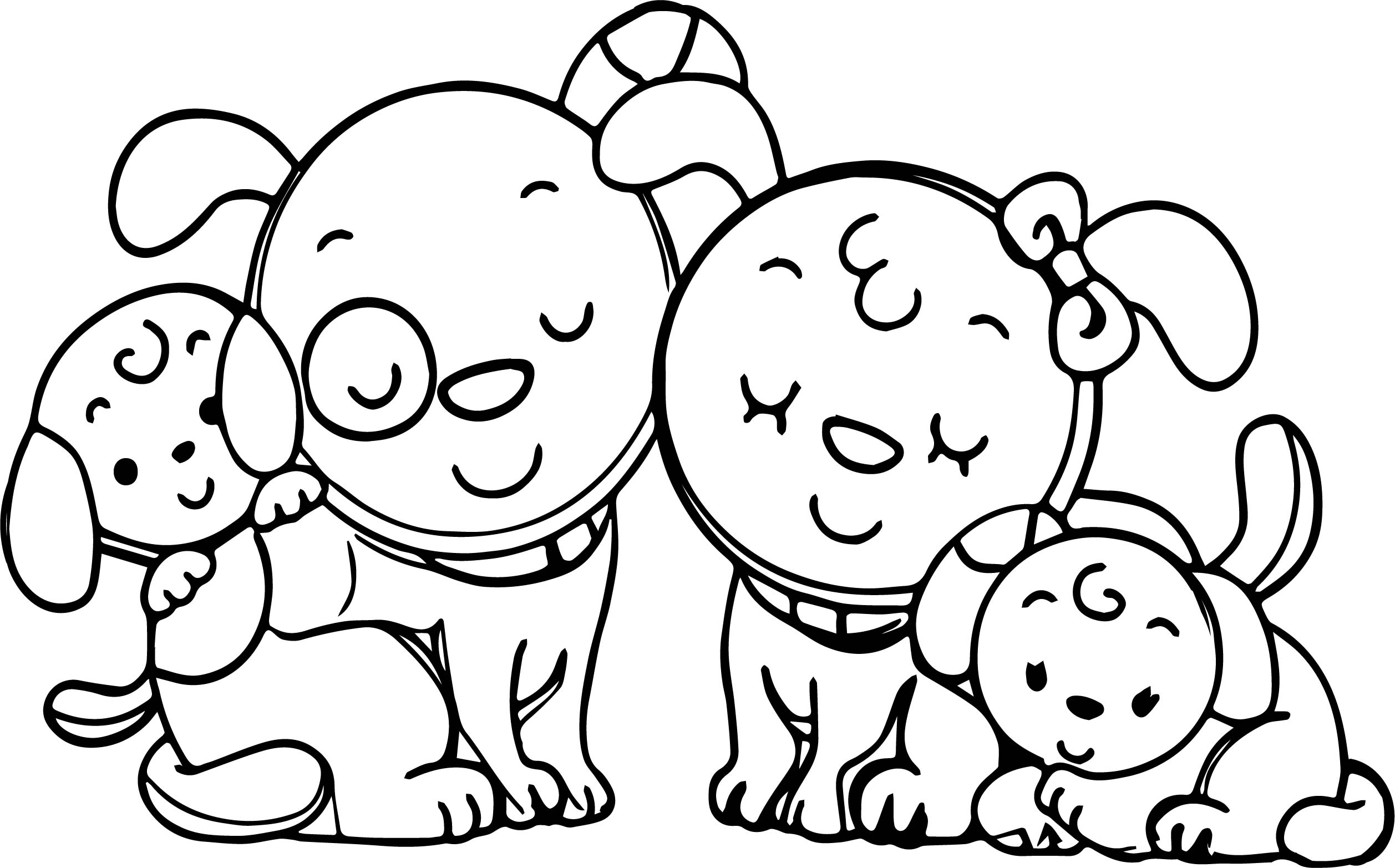 2515x1565 Animal Family Coloring Pages In Good Page Draw Printable