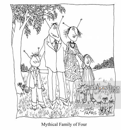 400x431 Small Family Cartoons And Comics