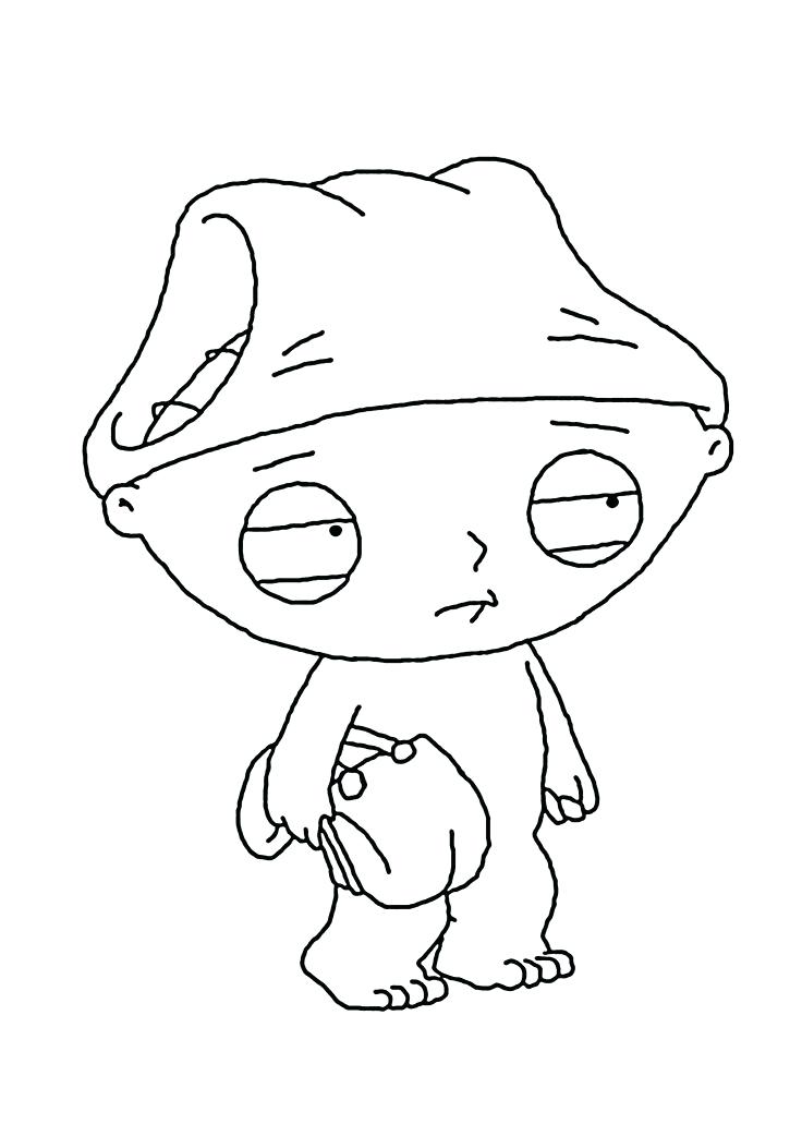736x1031 Family Guy Coloring Pages Online Jelly Time For Kids Best