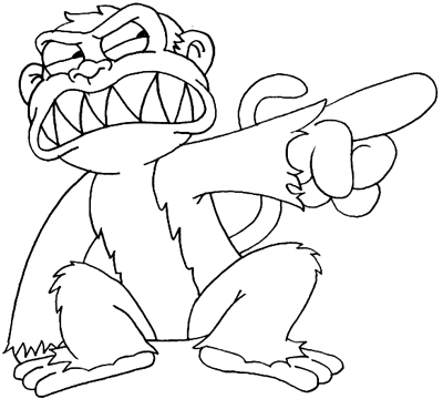 400x360 How To Draw The Evil Monkey From Family Guy Drawing Tutorial