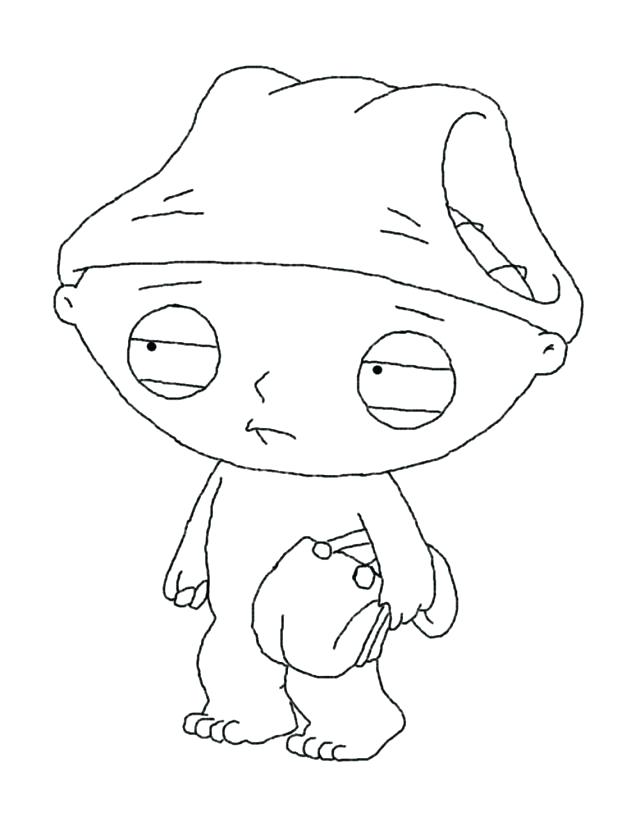 640x840 Stewie Coloring Pages Family Guy Coloring Pages Fly Many