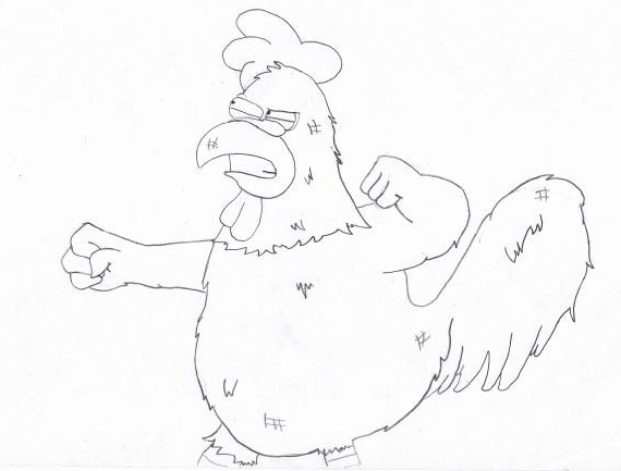 570x433 Chicken From Family Guy By 12beatles34