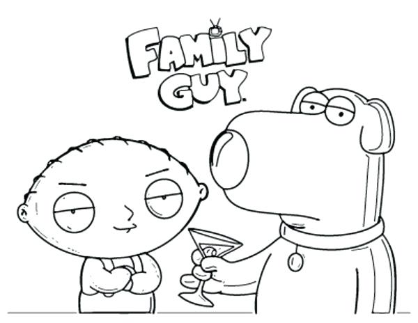 600x464 Family Guy Stewie Coloring Pages Printable Book 4