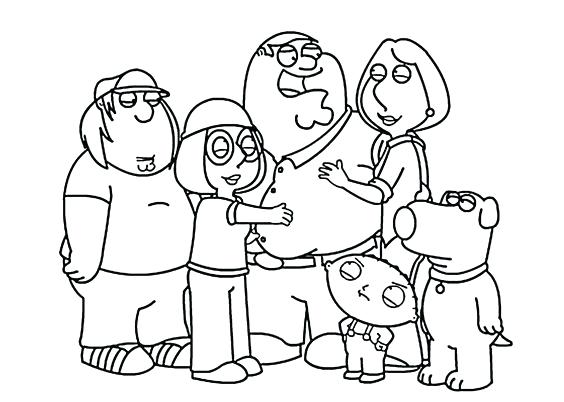 Family Guy Coloring Pages 5