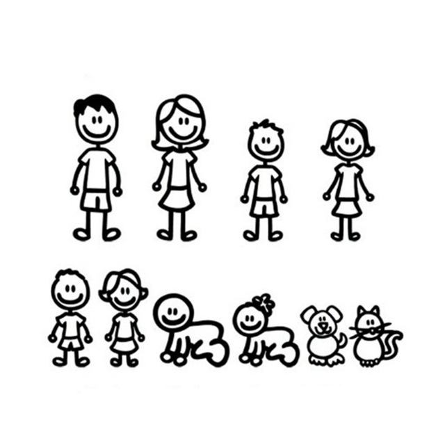 List 90+ Pictures How To Draw A Family Of 6 Stunning