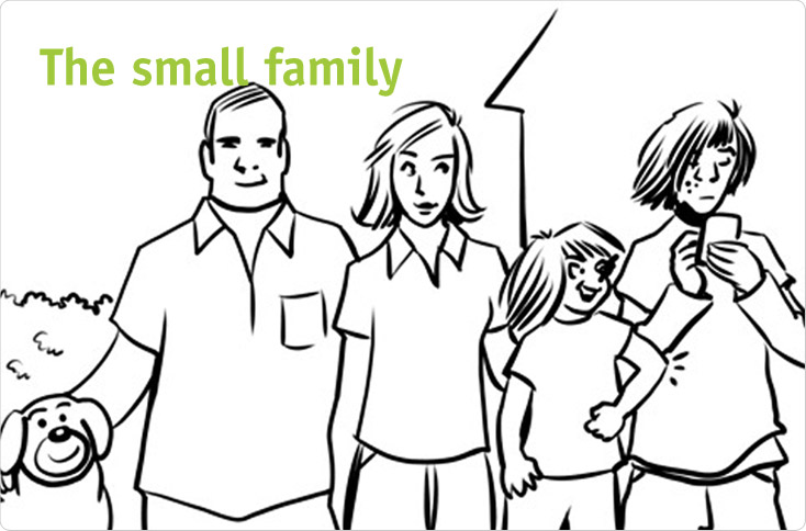 734x484 Clever Storage Family Of 4