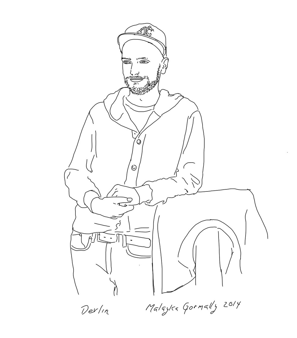 1000x1137 Portrait Drawings Of Friends And Family Malayka Gormally