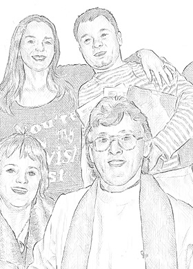 280x390 The Artist Portrait Art