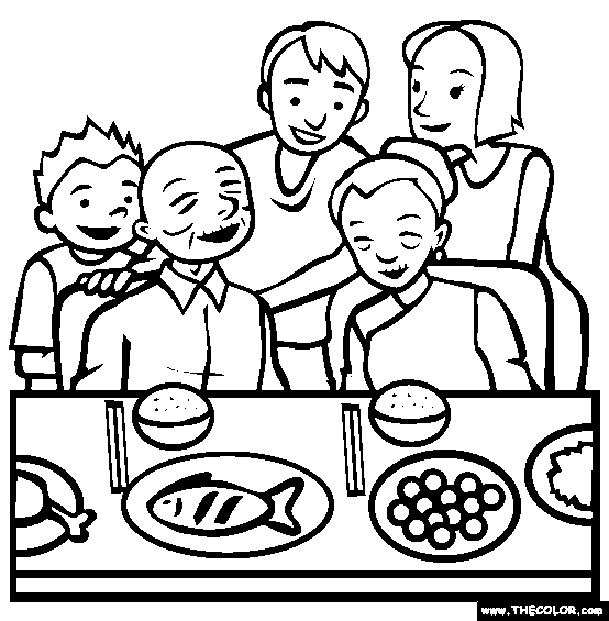 Family Reunion Drawing at GetDrawings | Free download