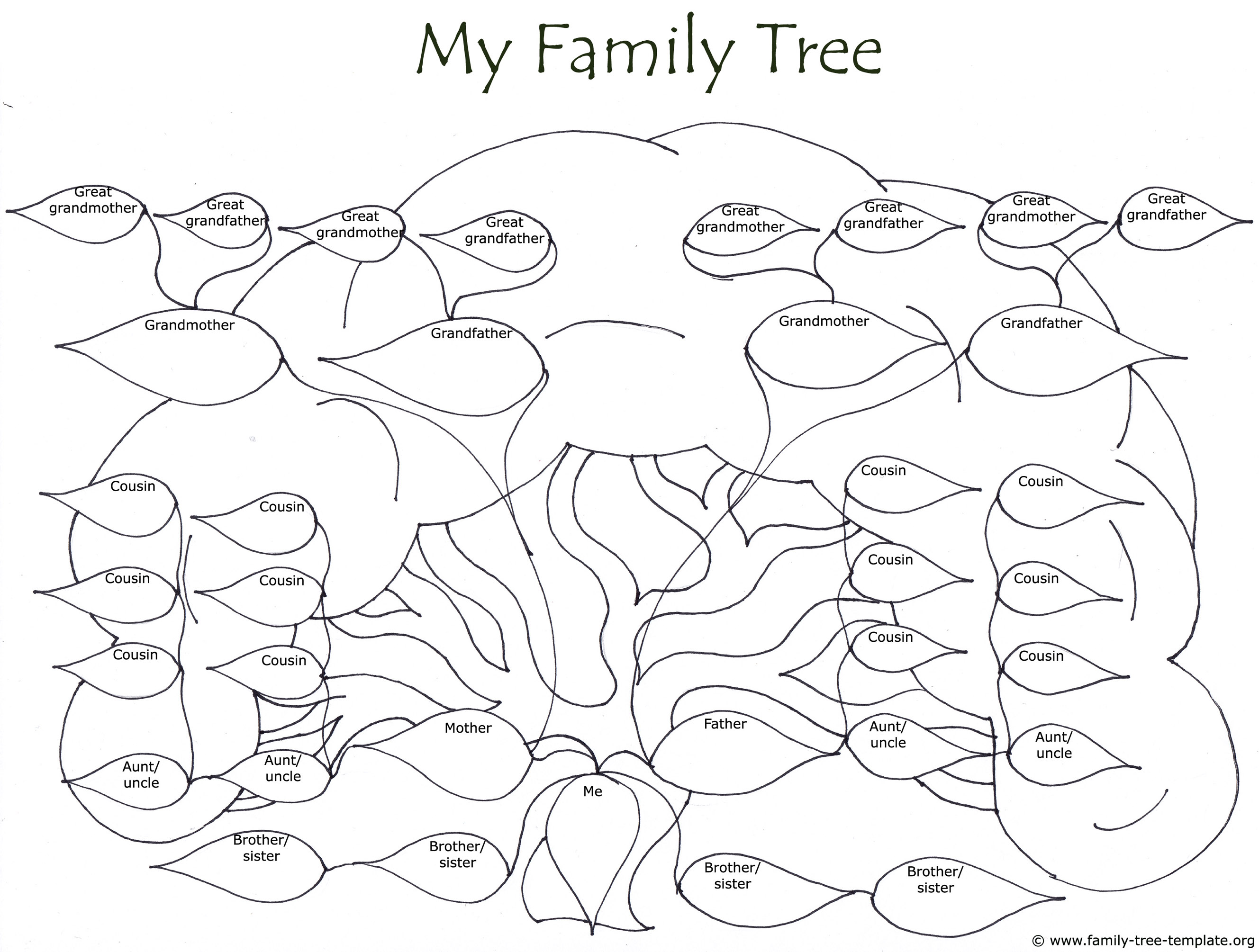 2657x2010 Free Family Tree Templates