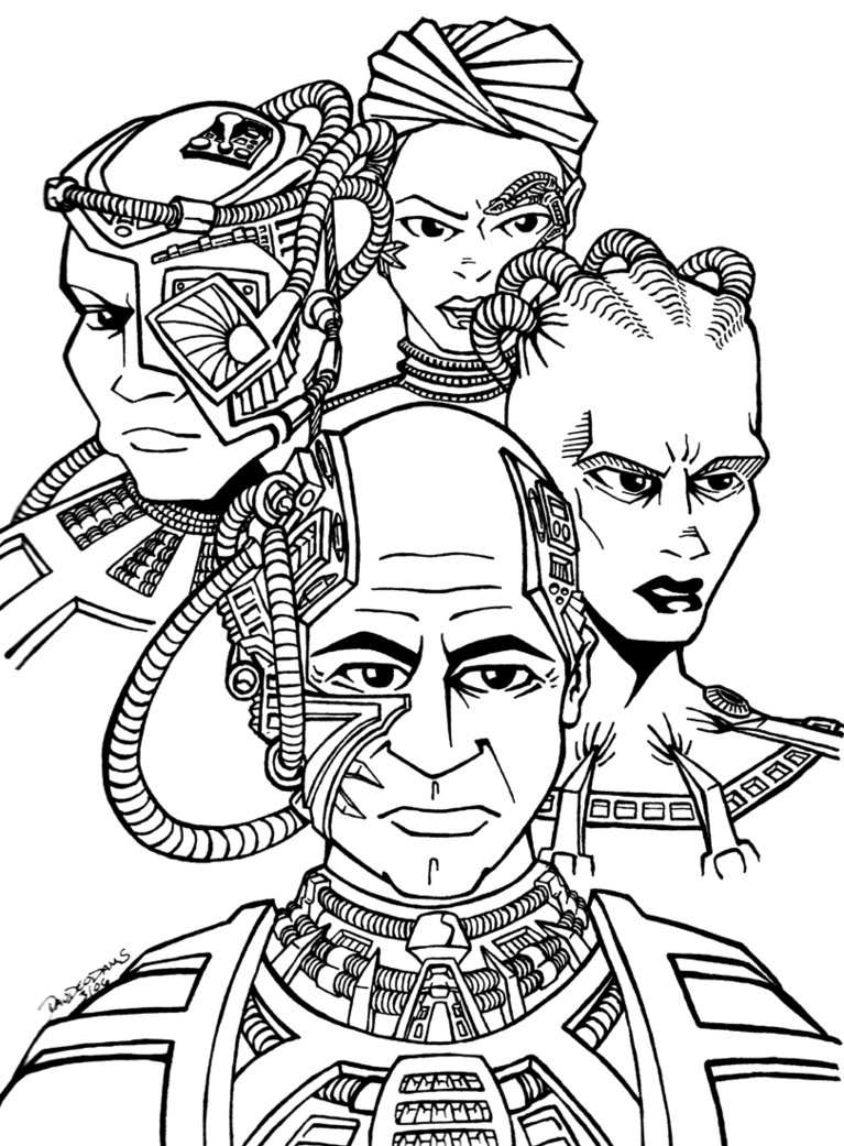 767x1041 Famous Borg By Drawntoperfection