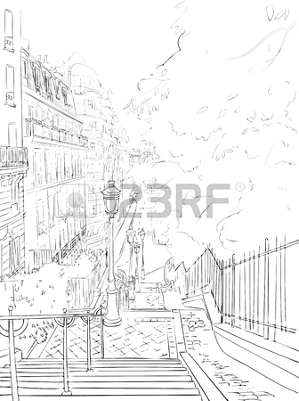 336x450 Vector Image Hand Drawn Black And White Drawing
