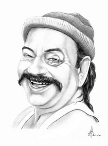 222x300 Famous People Portraits Drawings