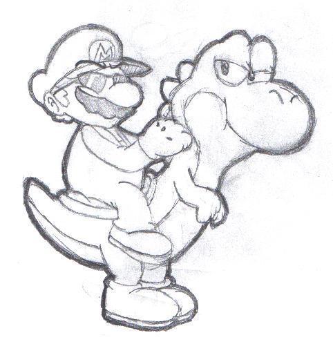 482x498 Mario Fan Art