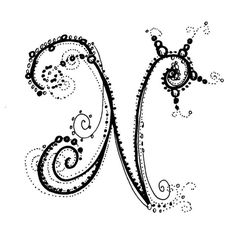 236x241 Fancy Alphabet