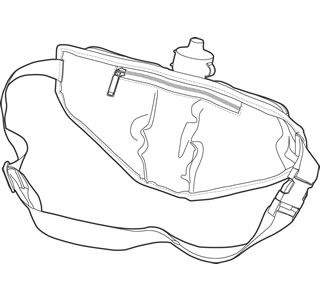 320x300 Waist Bag Water Bottle Holder