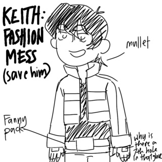 320x320 Keith Has A Mullet, A Fanny Pack Looking Thing, And 7 Holed Gloves