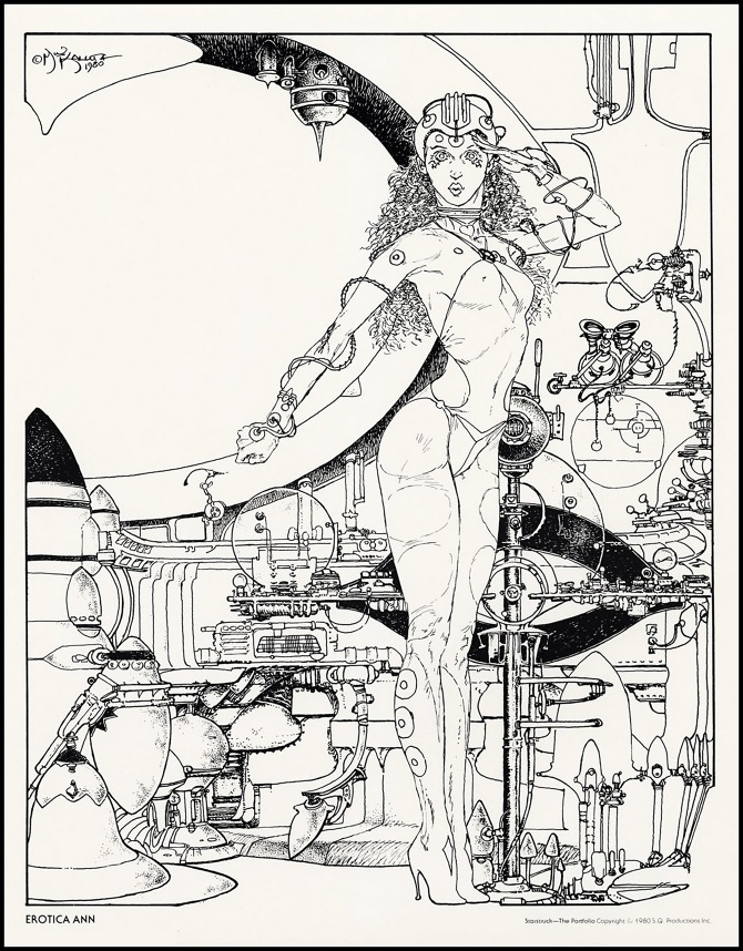 670x858 Michael Kaluta Art The Four Of The Studio Art Music