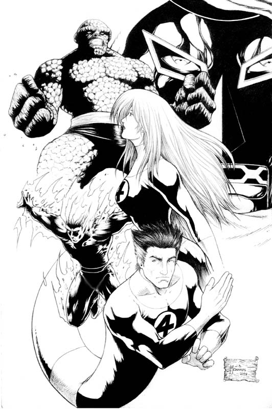 532x800 The Fantastic Four By Werder