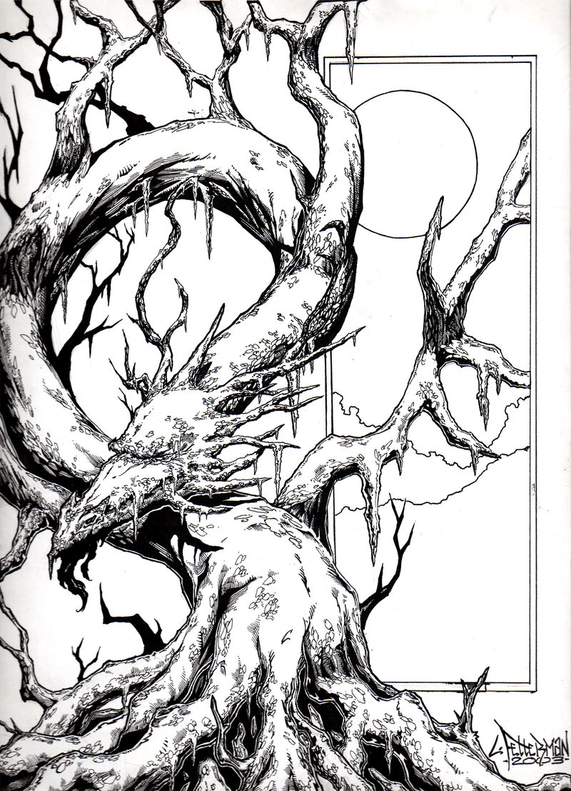 800x1107 Dragon Tree By Loren86