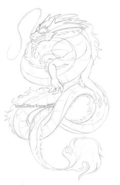 236x362 Dragon Drawings Chinese Dragon Sketch By Dragonspark Traditional