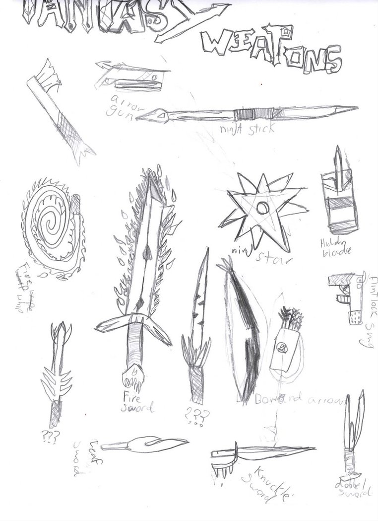 762x1049 Fantasy Weapons By Tim Is Drawing