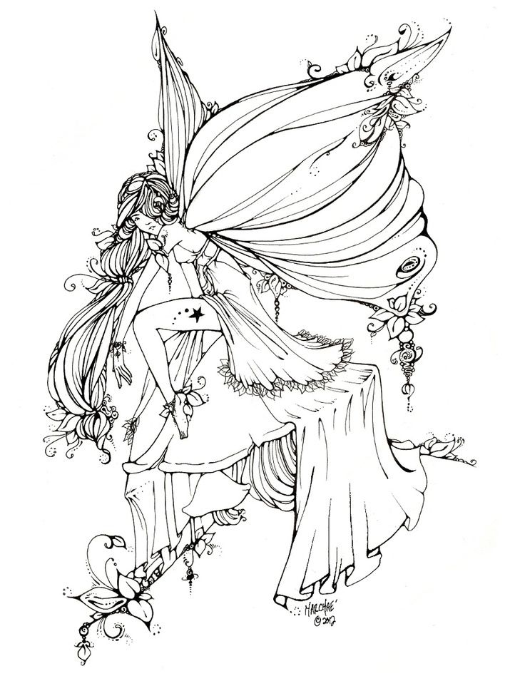 736x955 Adult Fantasy Coloring Pages Fantasy Coloring Pages Fairy