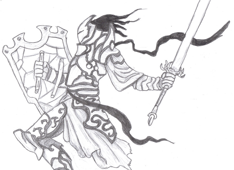 900x653 Quick Draw Knight By Kurosakixbecky