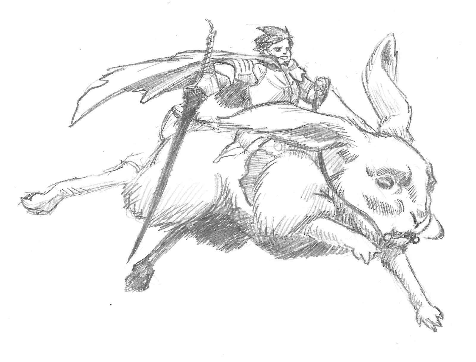 1600x1218 Rabbit Knight By Beejazz