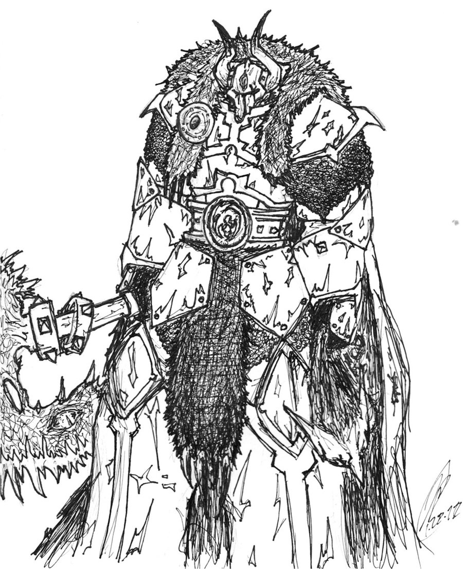 900x1107 Chaos Knight By Jfriggin